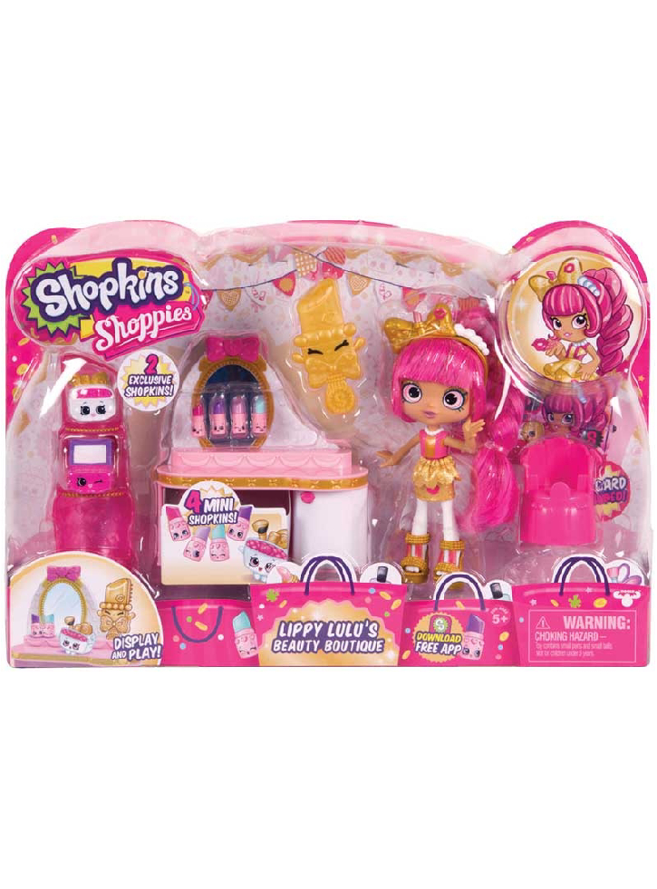 Set Shoppies Lippy Lulu's Beauty Boutique