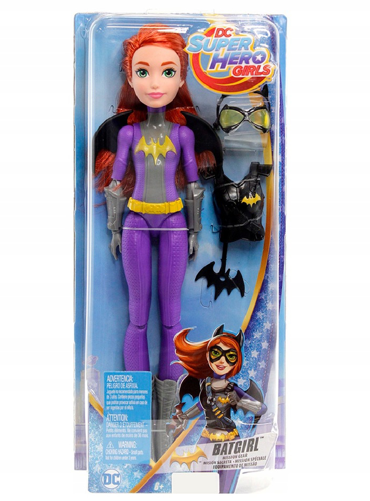 Papusa DC Comics Super Hero Girls Mission Gear Batgirll 30cm