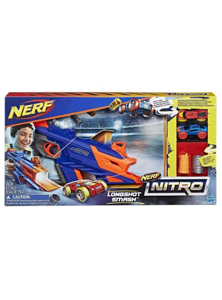 Arma Nerf Nitro Long Shot Smash