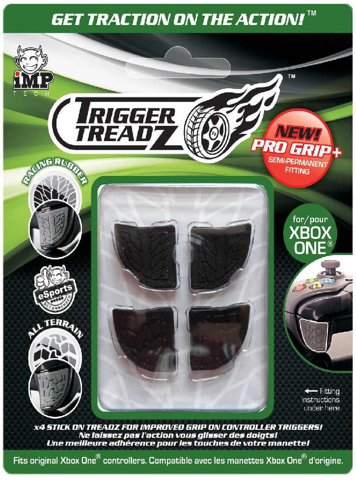 Trigger Treadz Black 4 Pack - Xbox One