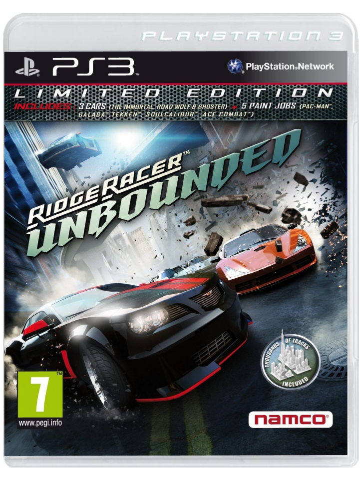 Ridge Racer Unbounded Limited Edition /PS3
