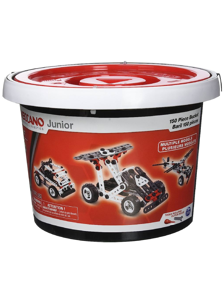 Meccano: 150 Pieces Bucket