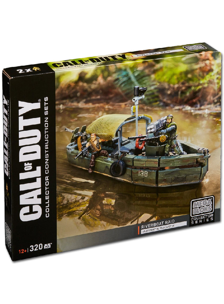 Mega Bloks - Call of Duty Riverboat Raid Collector Construction Set (DPB56)