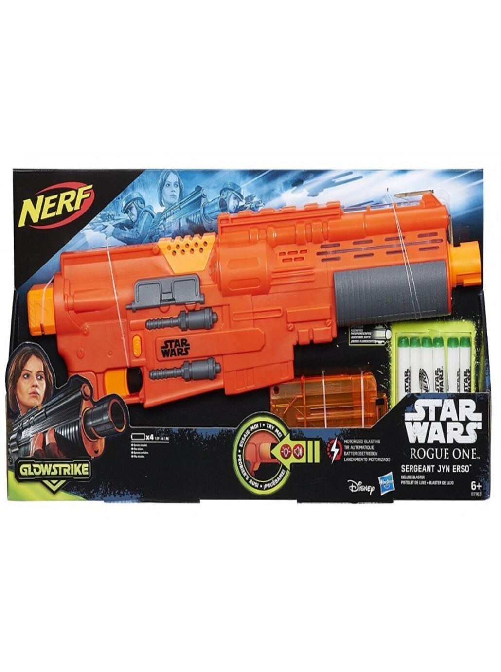 Arma Star Wars - NERF Blaster Sgt Jyn Erso R1 (B7763)