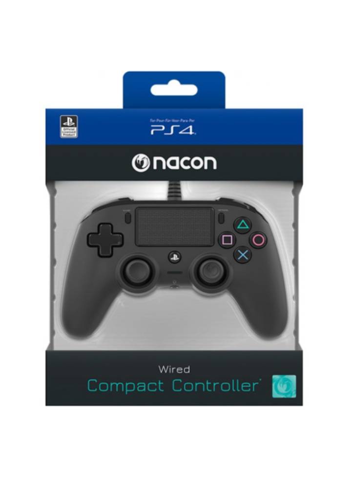 Nacon Wired Compact Controller [Black] /PS4