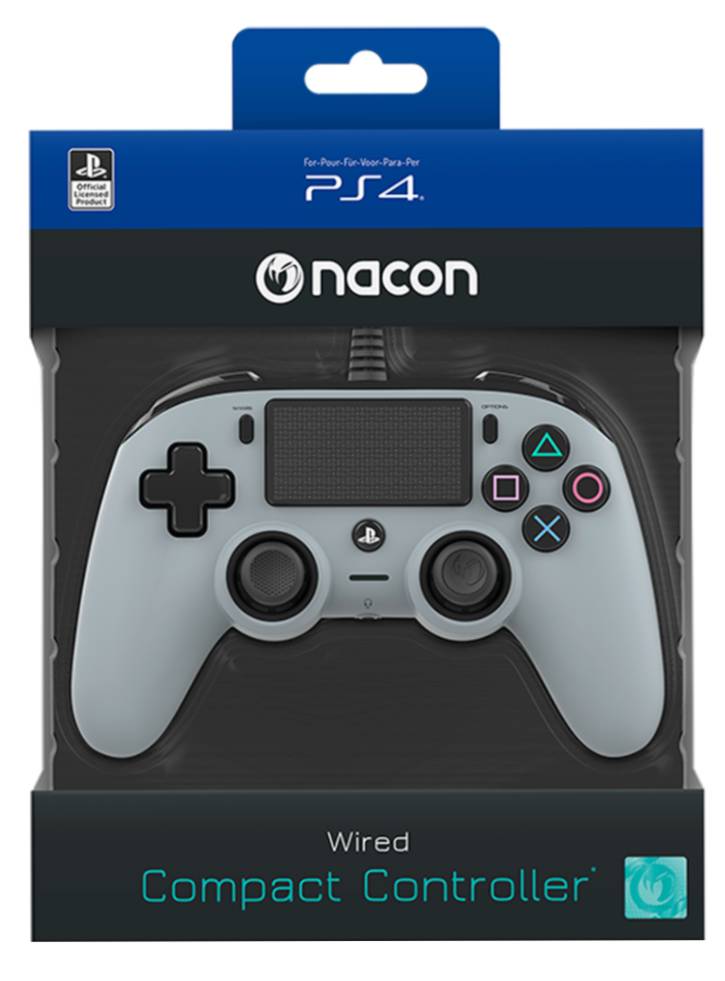 Nacon Wired Compact Controller [Grey] /PS4