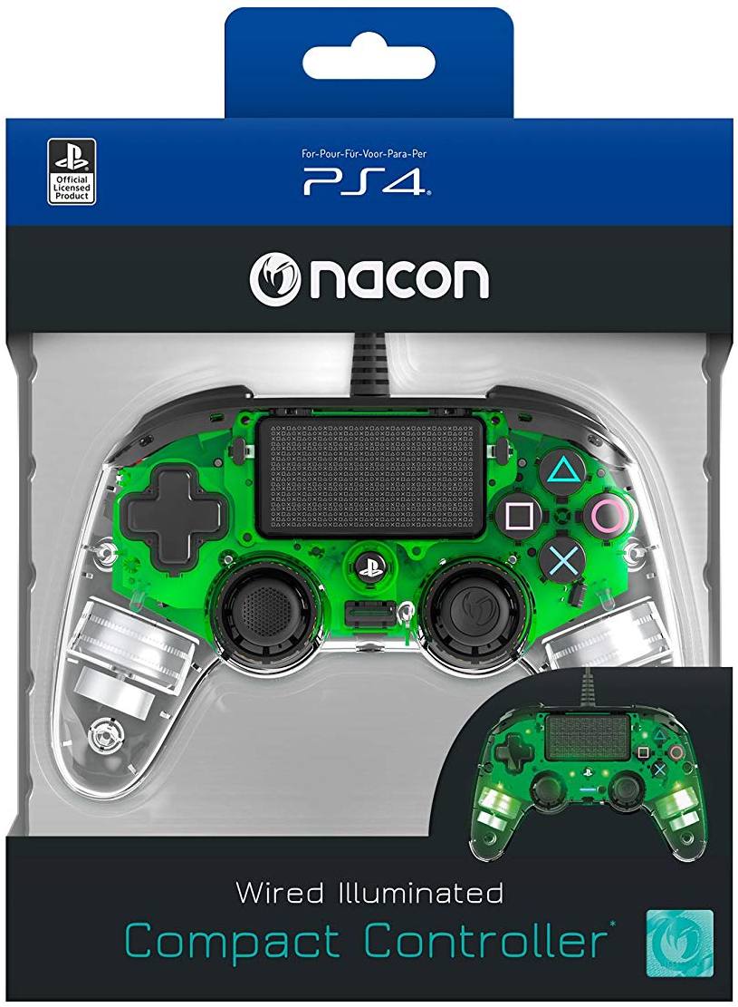 Nacon Wired Compact Controller [Light Green] /PS4
