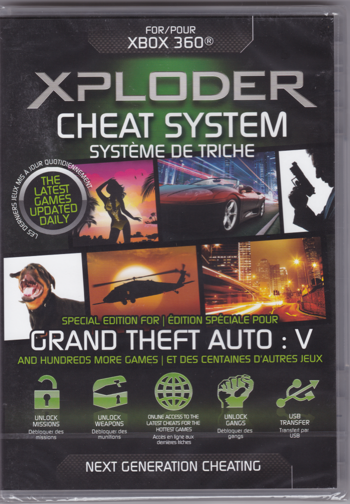Xploder Cheat System: GTA V Special Edition /X360