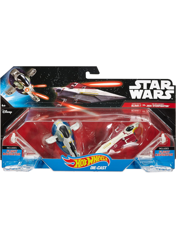 Hot Wheels - Star Wars Starship 2 pack Slave 1 Star