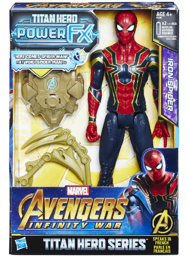 Figurina Avengers Titan Hero FX Spiderman 30cm