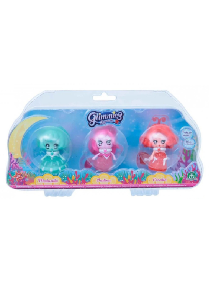 Set Glimmies  Aquaria Triple Blister