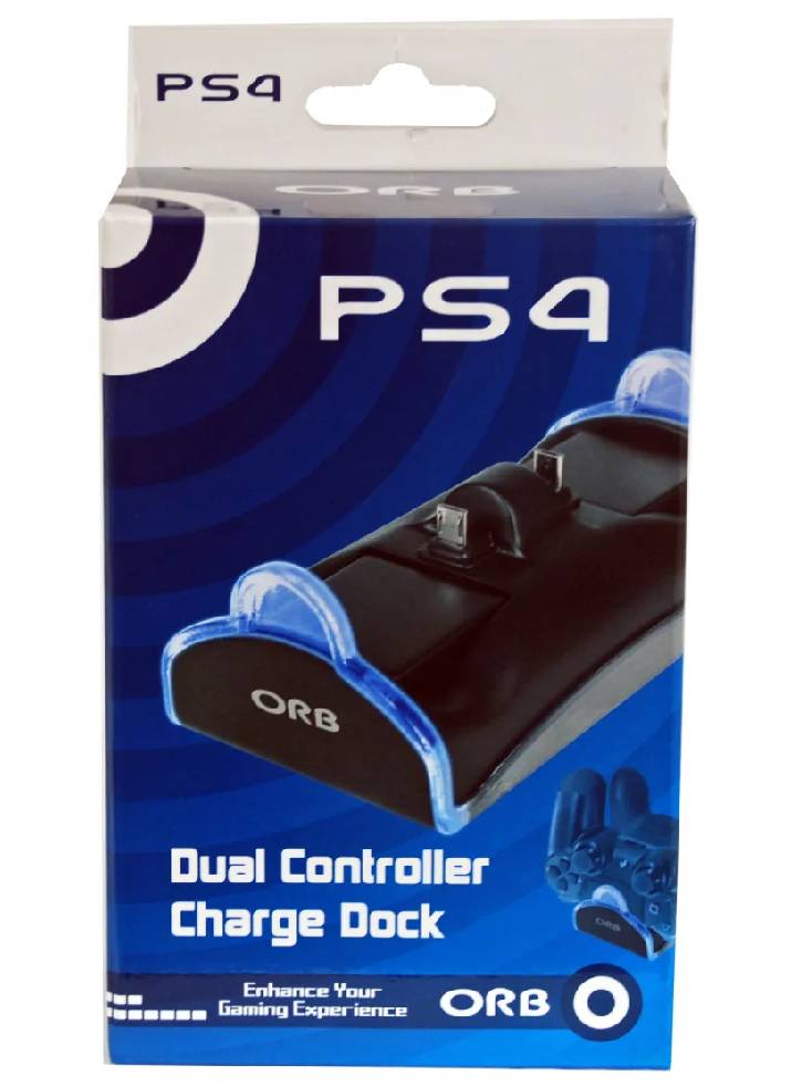 Dual Controller Charge Dock (ORB) /PS4
