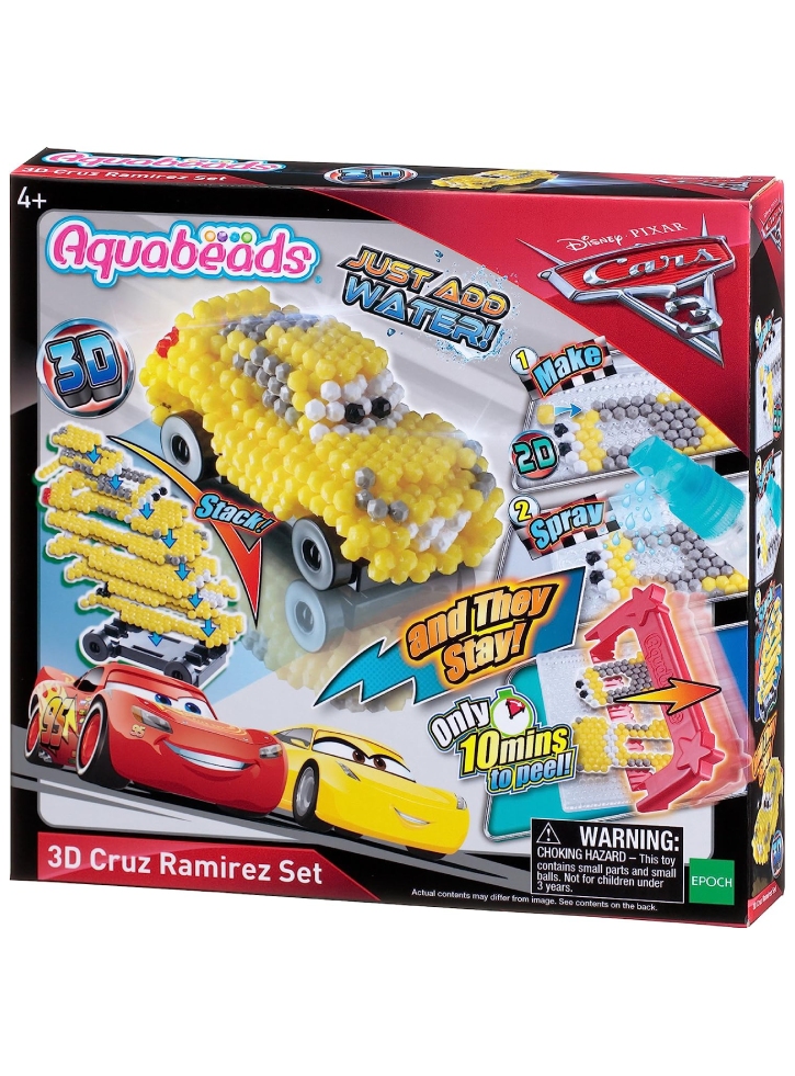 Set Aquabeads Cars 3 3D Cruz Ramirez