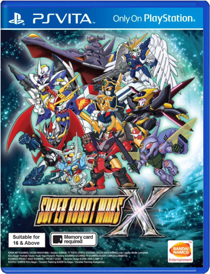 Super Robot Wars X - PSV