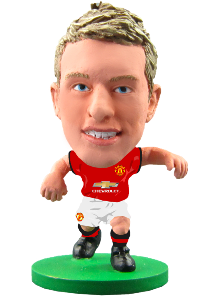 Soccerstarz - Man Utd Phil Jones - Home Kit (2014 ve