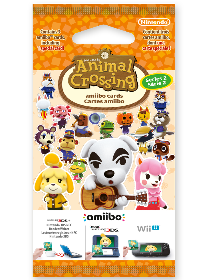 Animal Crossing Happy Home Designer Amiibo Card Pack S2