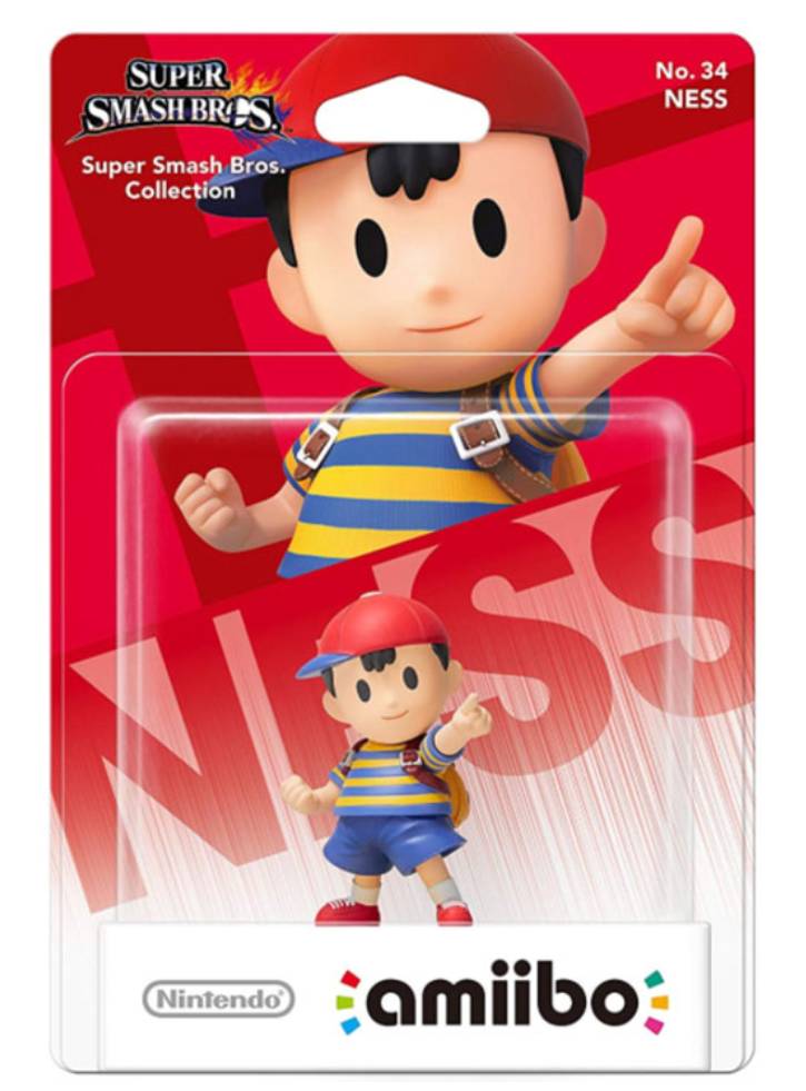 Figurina AMIIBO NESS NO. 34 (SUPER SMASH)