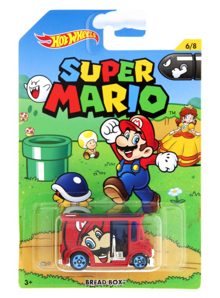 Hot Wheels Super Mario Bread Box /Toys