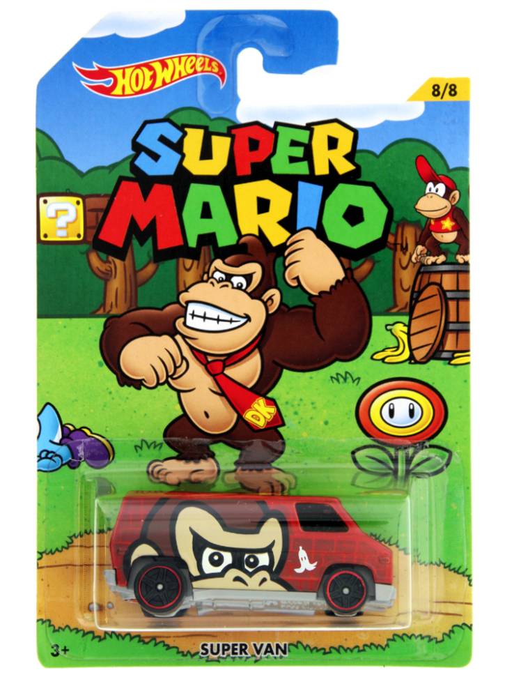 Hot Wheels Super Mario Super Van /Toys