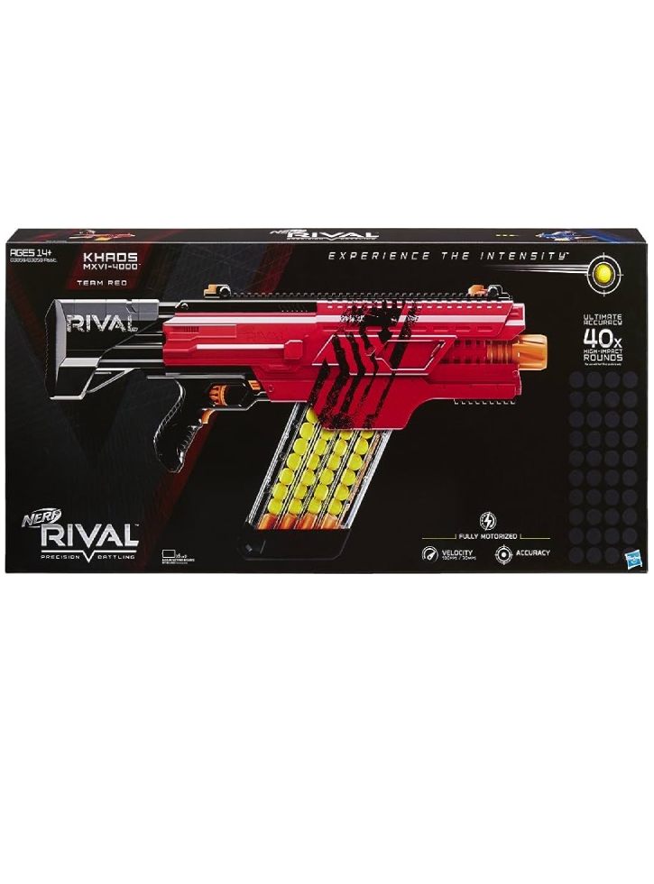 Arma NERF - Rival Khaos MXVI 4000 RED