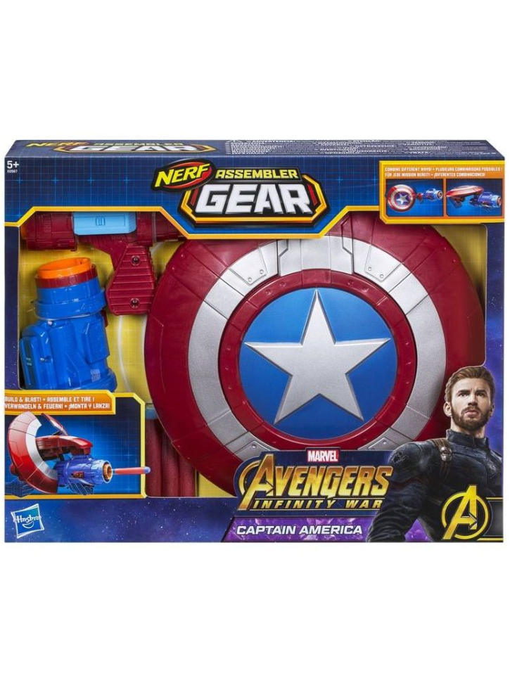 Figurina Avengers - Assembler Gear Captain America