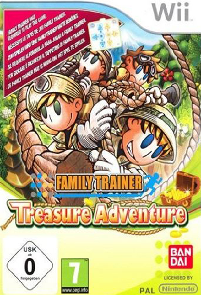 Family Trainer: Treasure Adventure Standalone Game /Wii