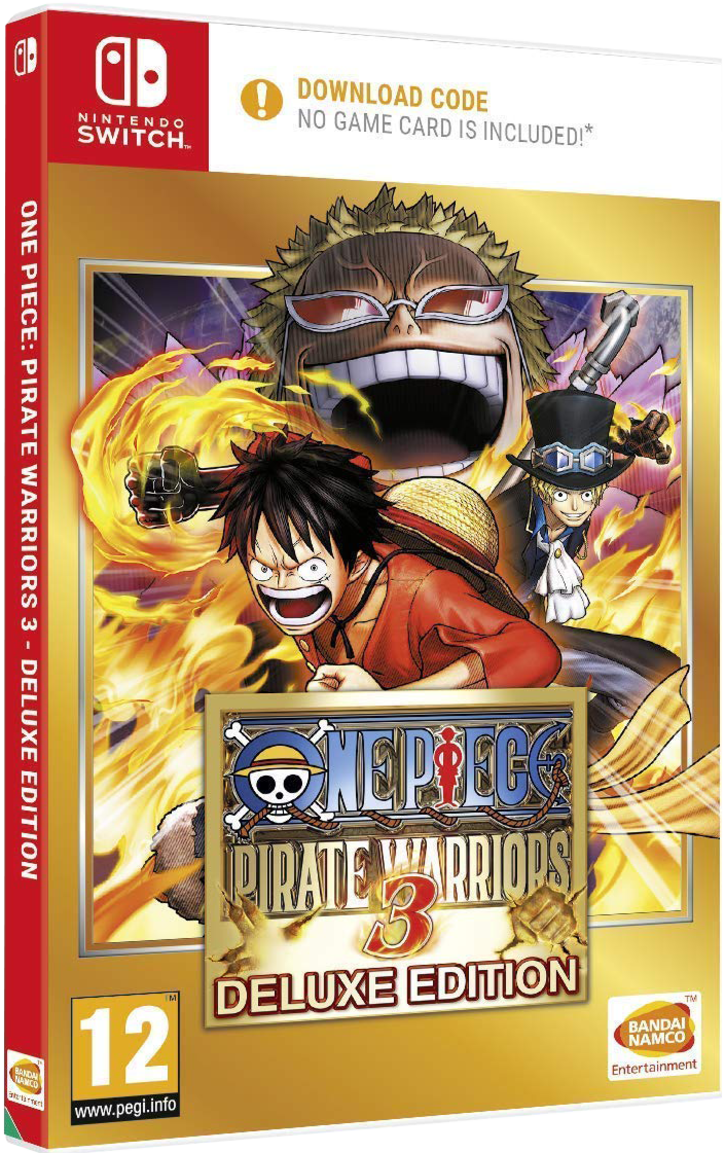 One Piece: Pirate Warriors 3 Deluxe Edition ( Code in a Box ) /Switch