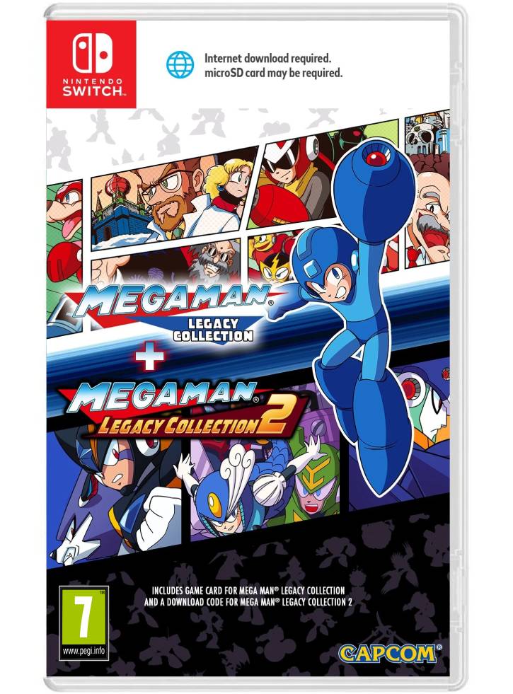 Mega Man Legacy Collection 1 + 2 (#) /Switch