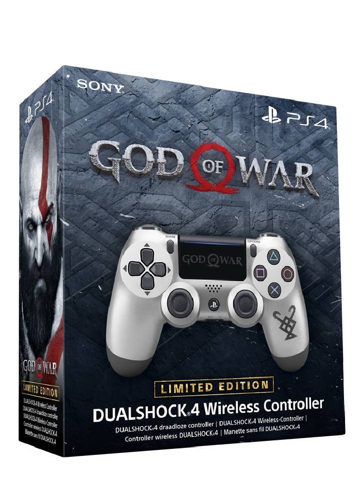 Sony Official Playstation 4 Dualshock 4 Controller Version 2 of War Limited Edition PS4