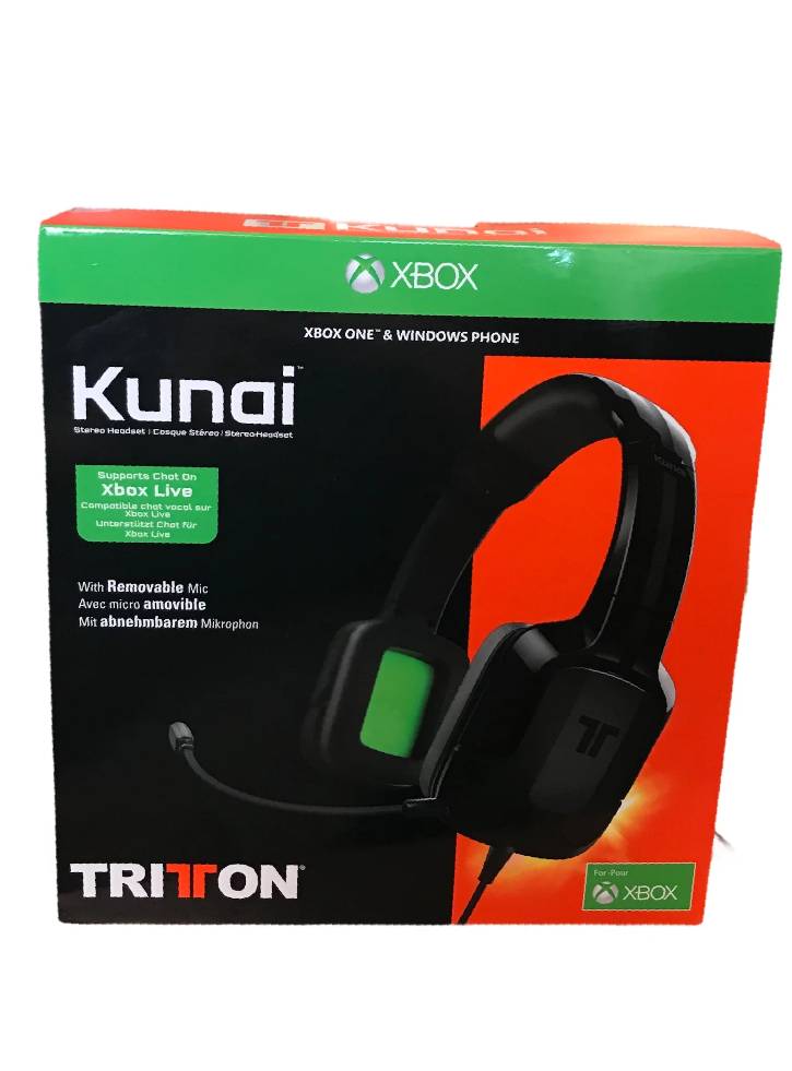 Tritton Kama Wired 3.5mm Stereo Headset - Black (Xbox One)