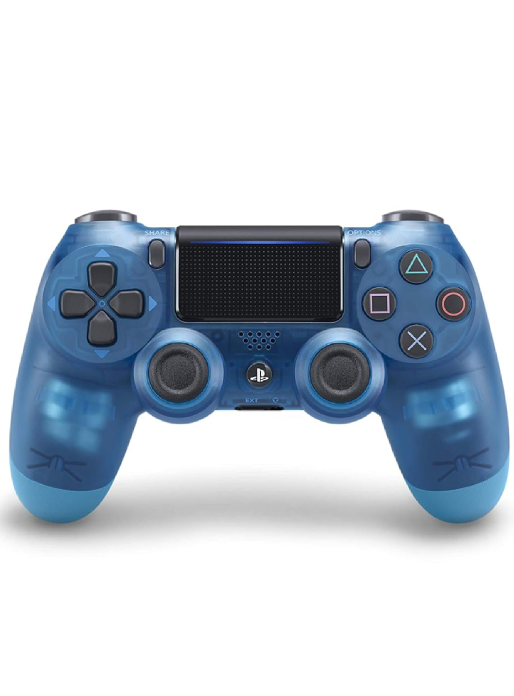 Sony Official PlayStation 4 Dualshock 4 Controller - Version 2 - Crystal Blue (PS4)