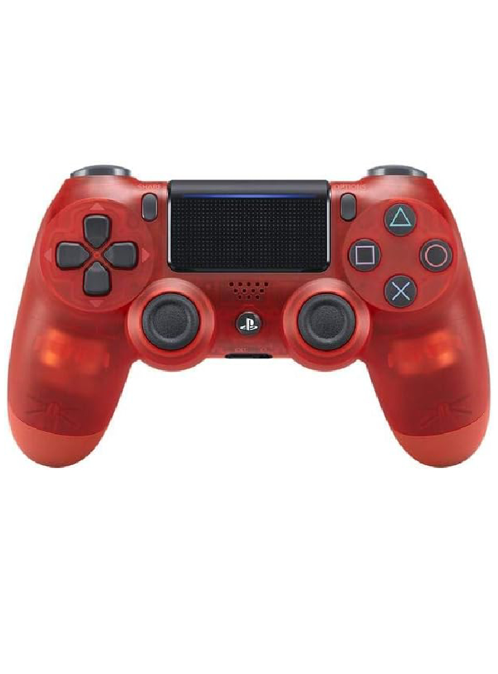 Sony Official PlayStation 4 Dualshock 4 Controller - Version 2 - Crystal Red (PS4)