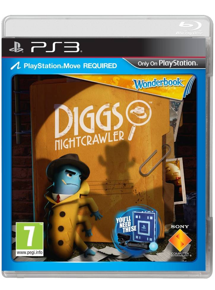 Wonderbook: Diggs Nightcrawler - CZ/SK/HU/TR (PS3)