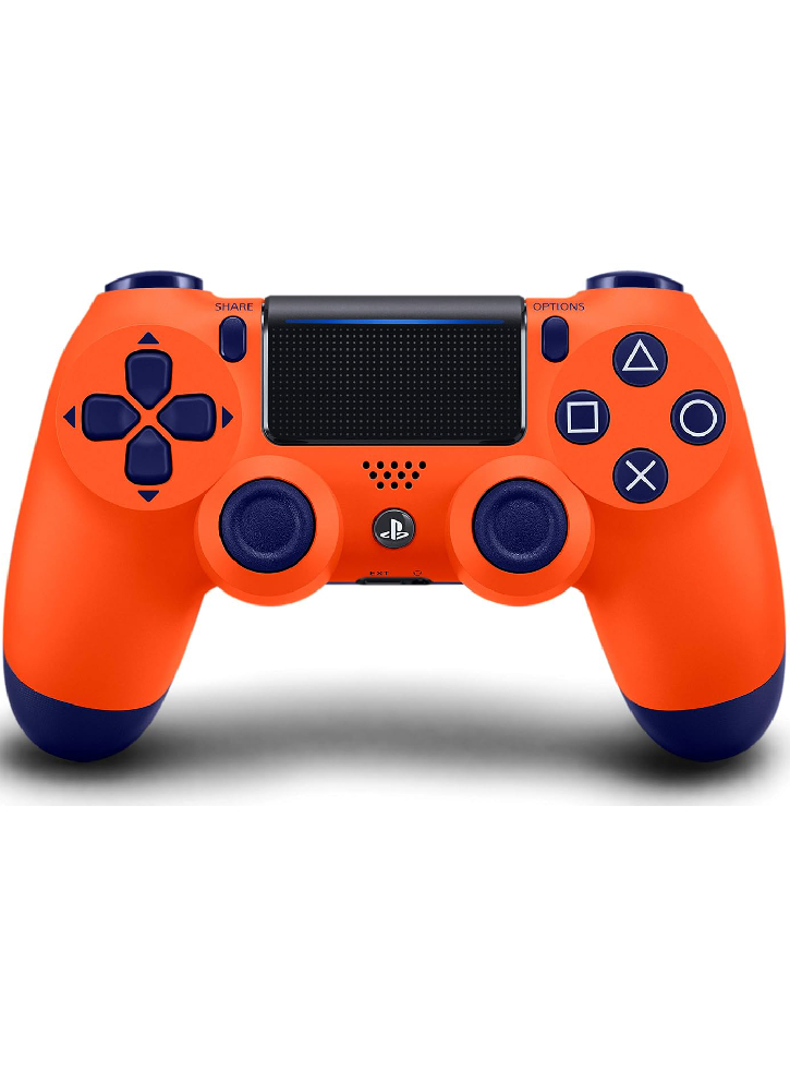 Sony Official PlayStation 4 Dualshock 4 Controller - Version 2 - Orange (PS4)