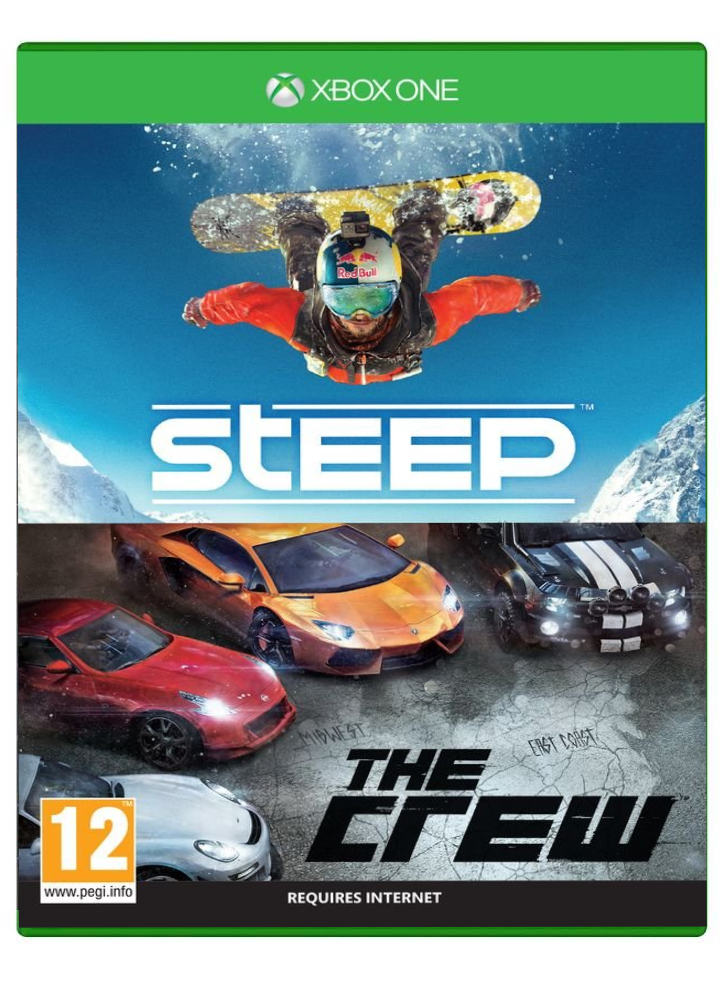 Steep and The Crew - Full Game Download Codes (Xbox One)
