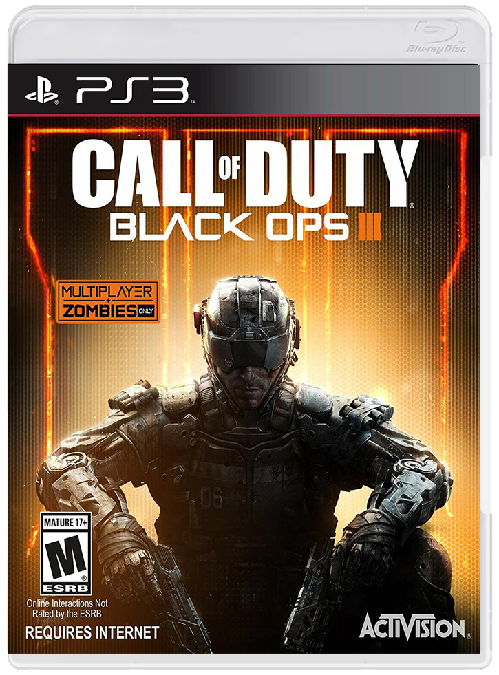 PS3 CALL OF DUTY: BLACK OPS III (MULTIPLAYER + ZOMBIES ONLY) (EU)