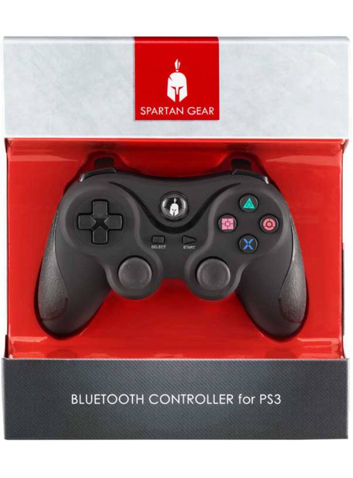 Spartan Gear Controller Bluetooth pentru PS3 (Negru) (EU)