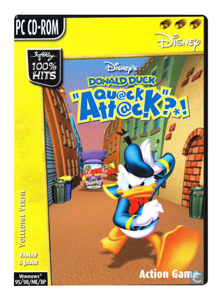 PC DISNEY DONALD DUCK - QUACK ATTACK (EU)
