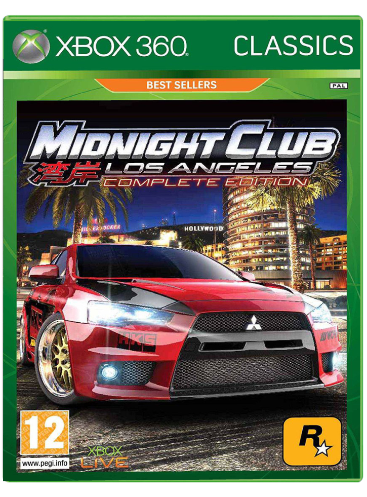 X360 MIDNIGHT CLUB : LOS ANGELES COMPLETE EDITION (EU)