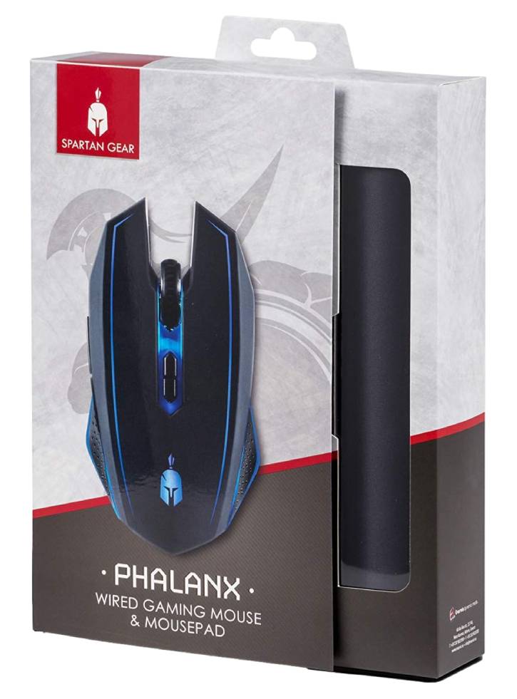 Spartan Gear Mouse & Mousepad Phalanx cu fir (300mm x 230mm) (EU)