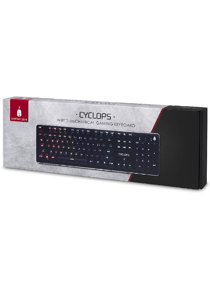 Spartan Gear Tastatura mecanica Cyclops cu fir (EU)