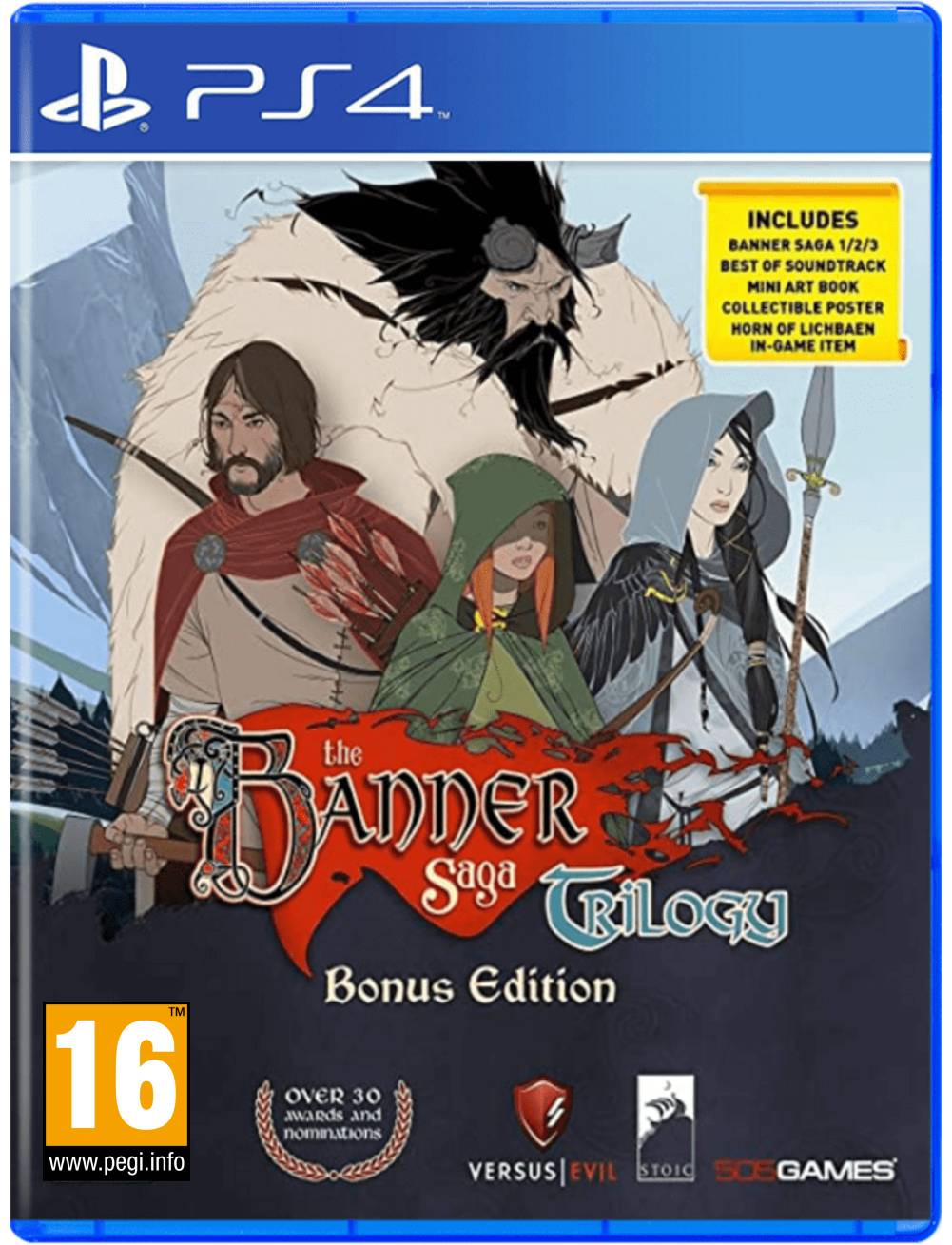 PS4 Banner Saga Trilogy: Bonus Edition (EU)