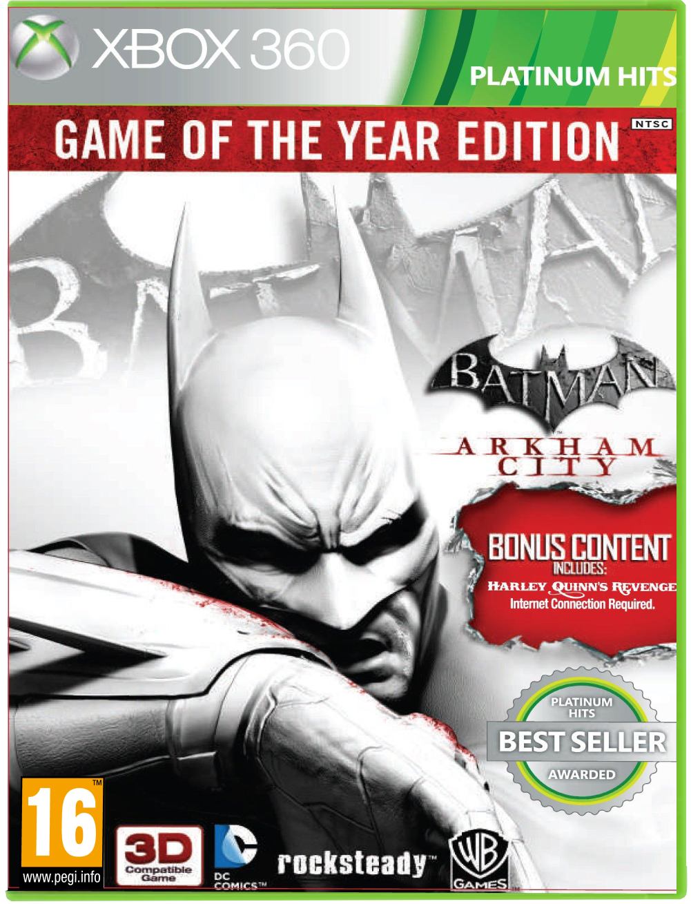 X360 BATMAN : ARKHAM CITY - GAME OF THE YEAR EDITION (EU)