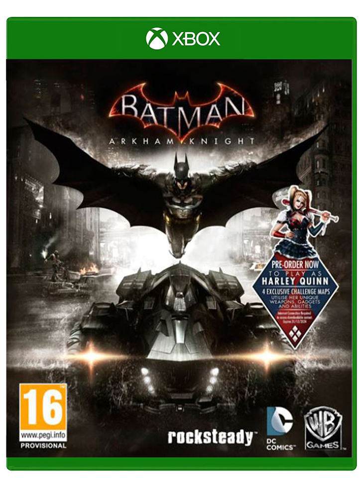 XBOX1 BATMAN : ARKHAM KNIGHT D1 EDITION (HARLEY QUINN DLC) (EU)