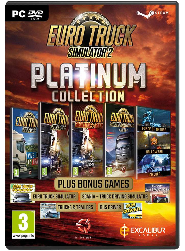 PC Euro Truck Simulator 2 - Platinum Collection (EU)
