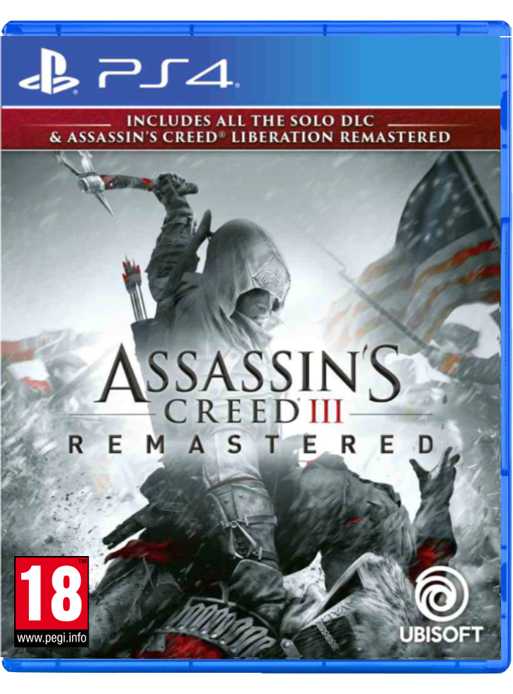 ASSASSINS CREED 3 & ASSASSINS CREED LIBERATION REMASTER - PS4