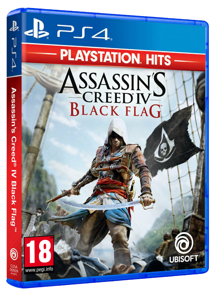 ASSASSINS CREED 4 BLACK FLAG PLAYSTATION HITS - PS4