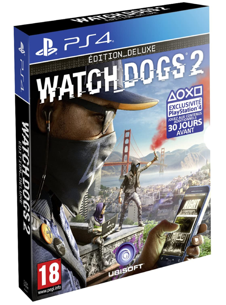 PS4 WATCH_DOGS 2 - DELUXE_EDITION (PS4 EXCLUSIVE) (EU)