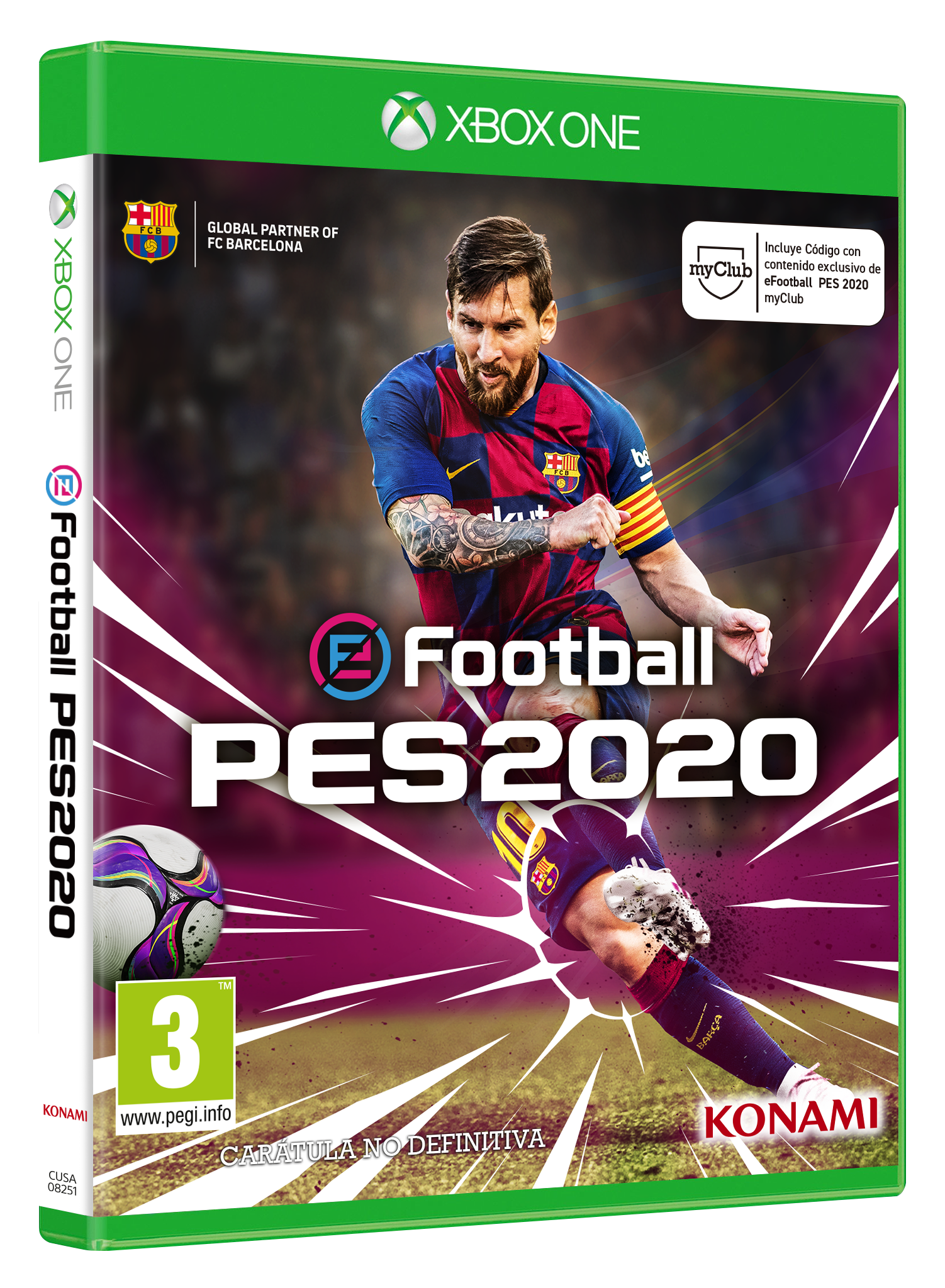 XBOX1 eFootball PES 2020 + MyClub Content (EU)