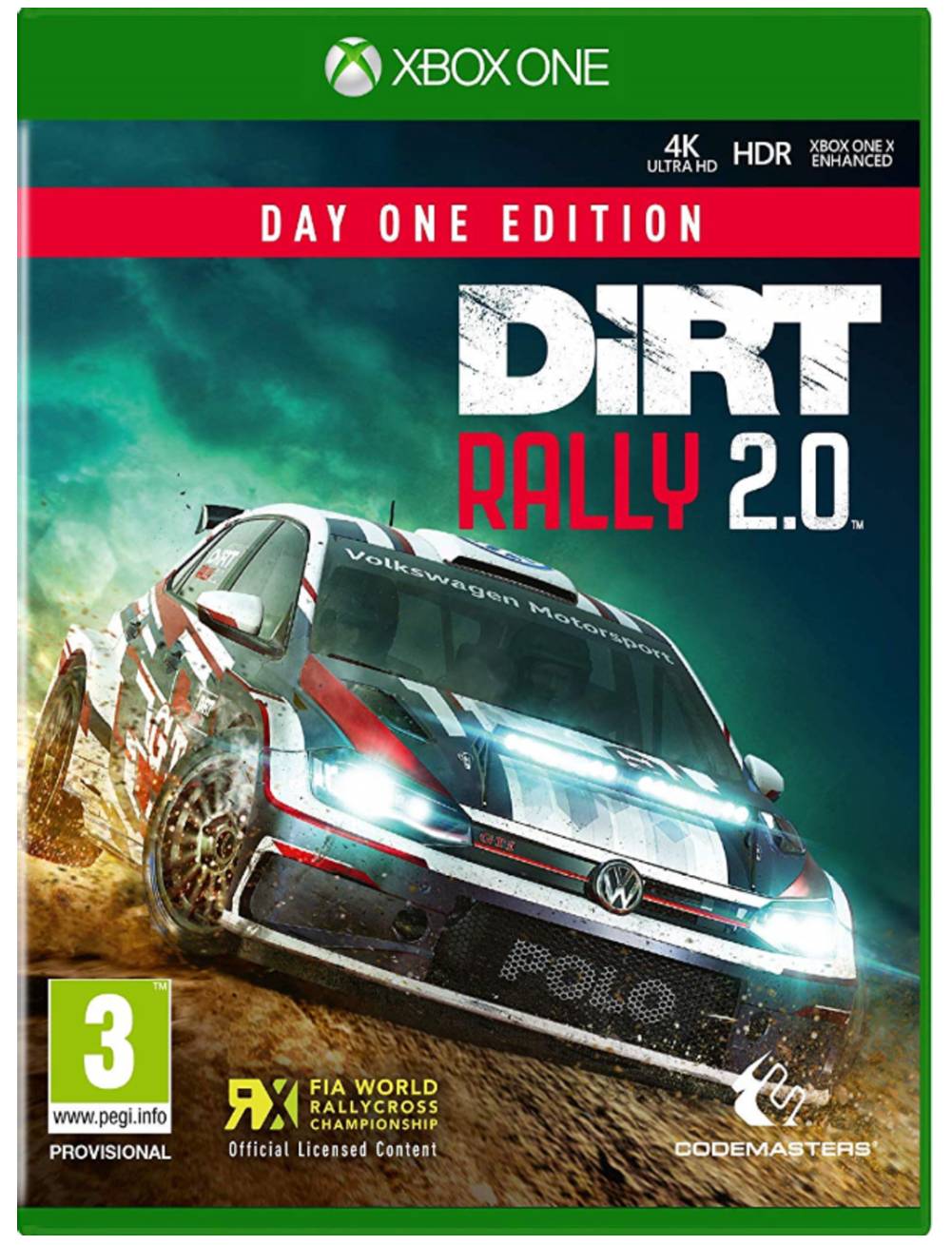 XBOX1 Dirt Rally 2.0 - Day One Edition (EU)